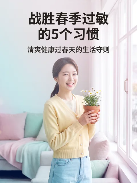 春季防过敏习惯