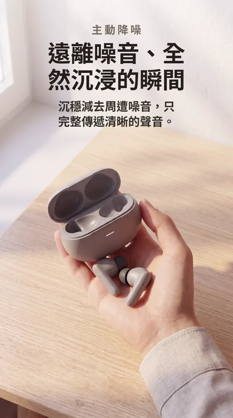無線耳機 降噪 充電盒