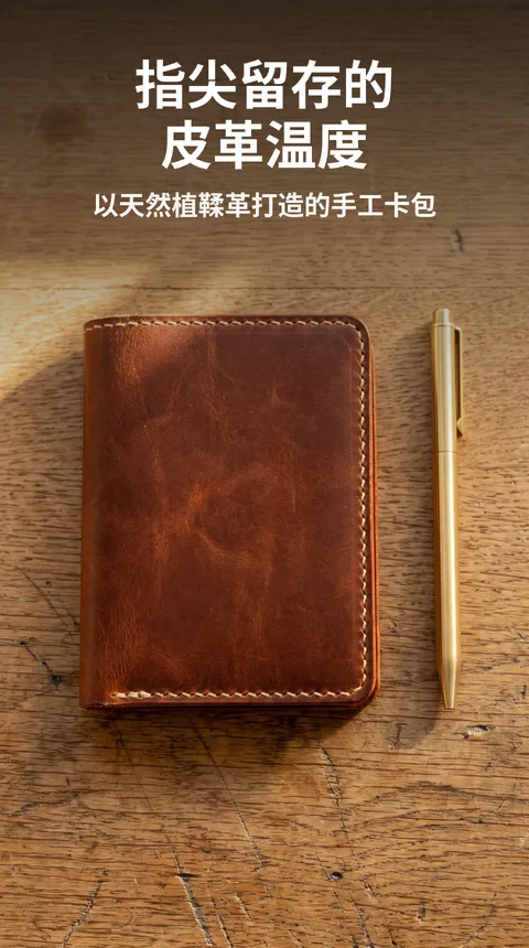 手工皮革卡包