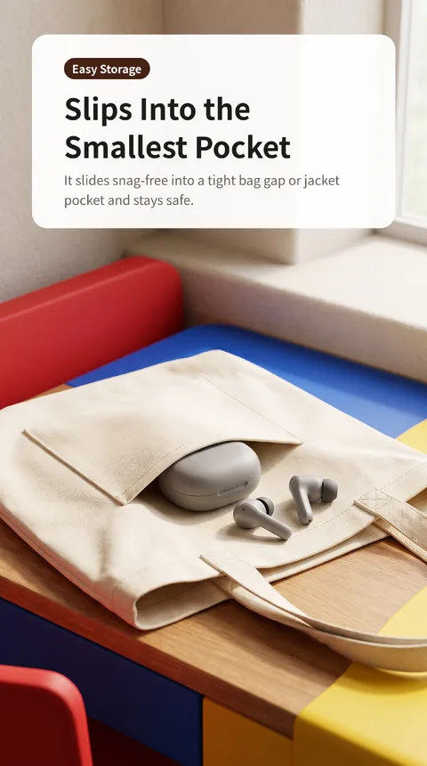 Noise-Canceling Wireless Earbuds with Charging Case 6