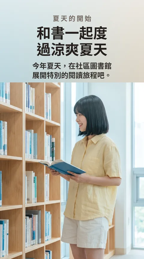 社區圖書館暑期閱讀挑戰 參加者招募