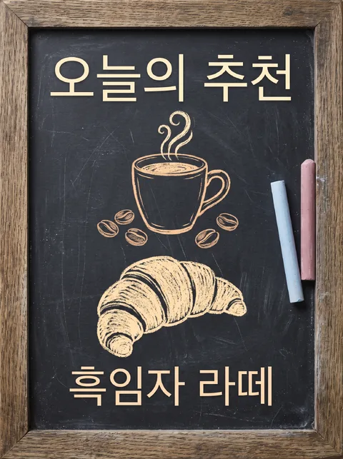 Café Today's Pick Chalkboard