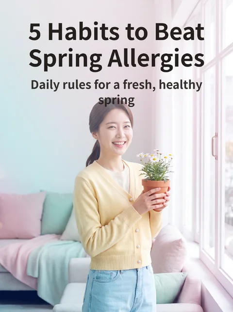 Habits to Prepare for Spring Allergies