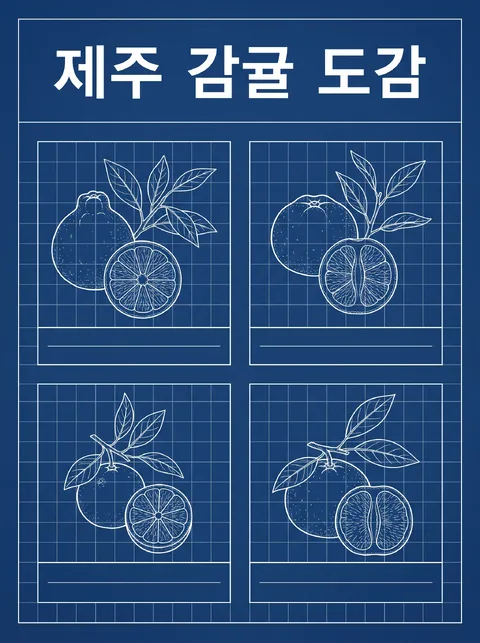 제주 감귤 도감