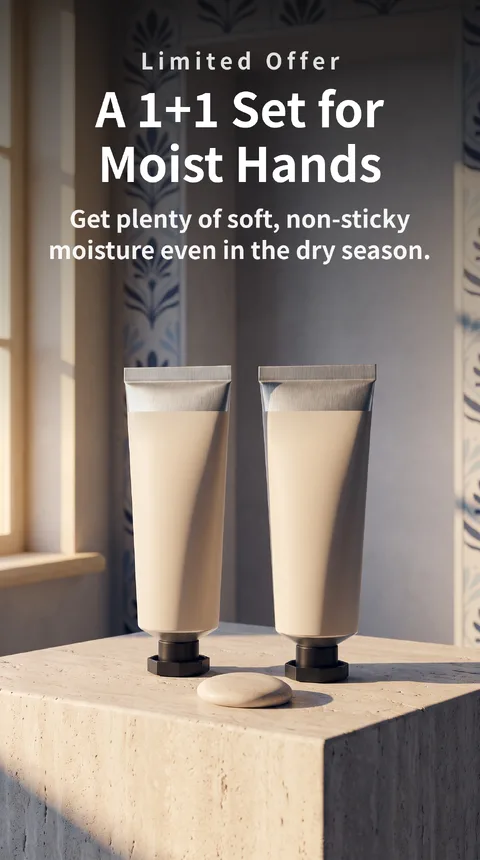 Hand Cream 1+1 Special Moisturizing Set