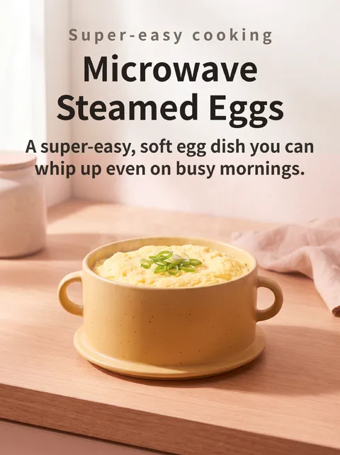 How to Make Steamed Eggs in the Microwave