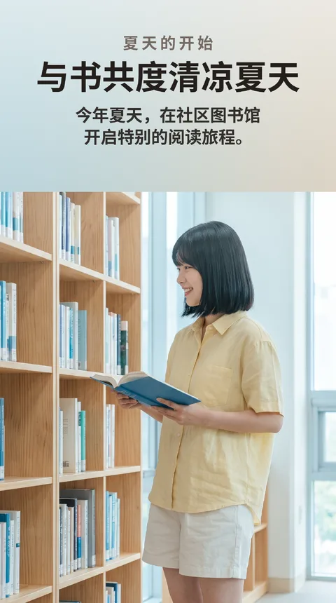 社区图书馆夏季阅读挑战参与者招募