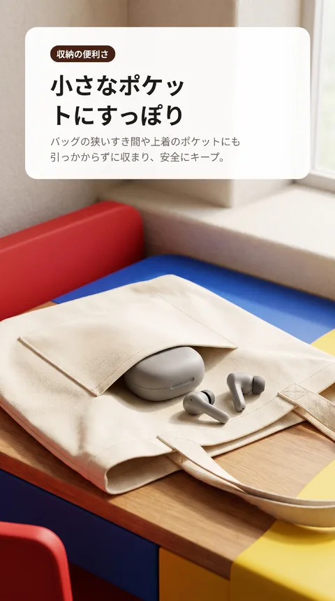ワイヤレスイヤホン ノイズキャンセリング 充電ケース 6