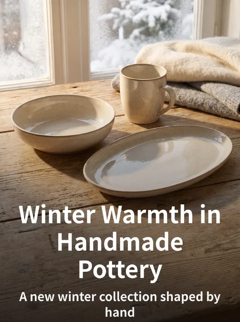 Winter New Arrivals from a Handmade Pottery Studio