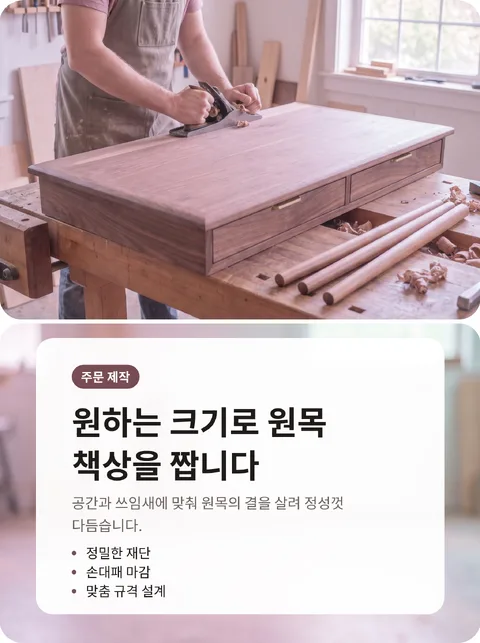 목공방 회사소개서 2