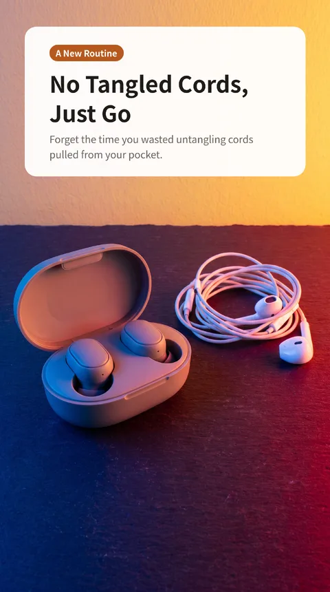 Noise-Canceling Wireless Earbuds with Charging Case 7