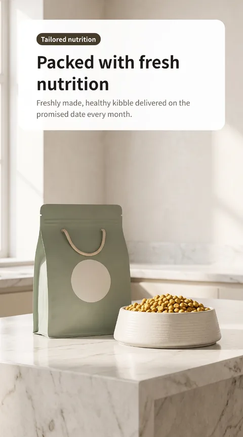 Pet Food Subscription: First Month Free Trial 2