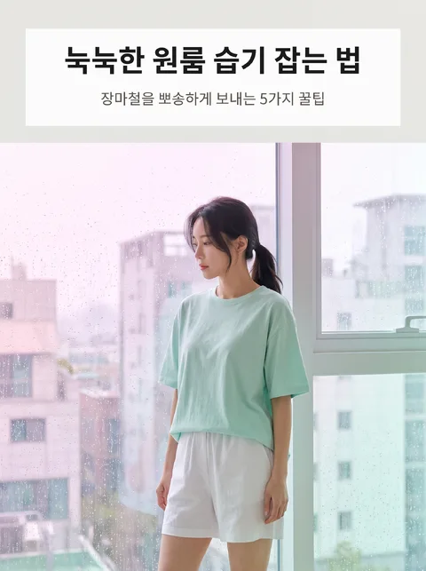 장마철 실내 습기 잡기