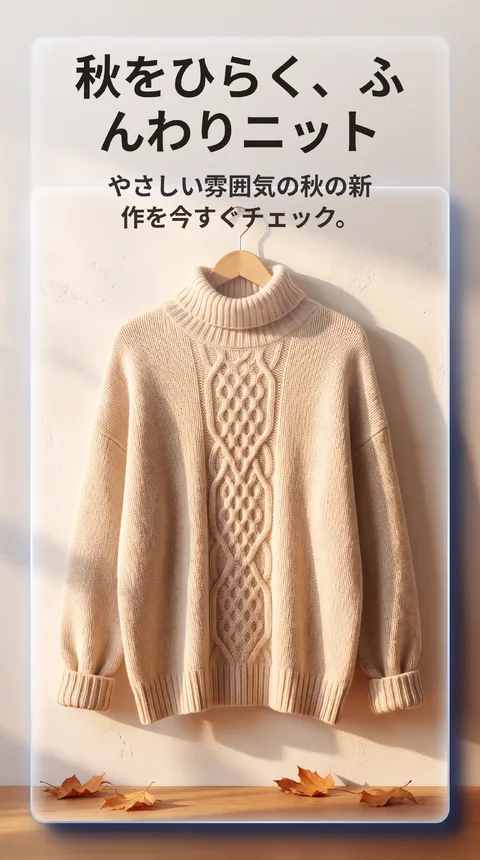 秋の新作ニット イベント