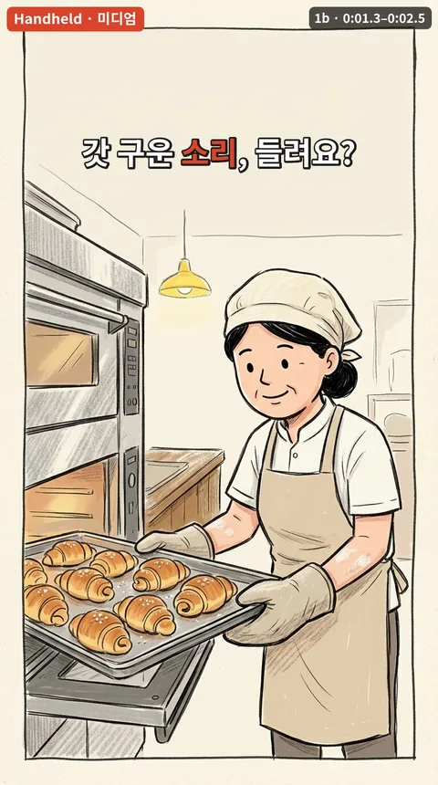 보리밭 소금빵 신메뉴