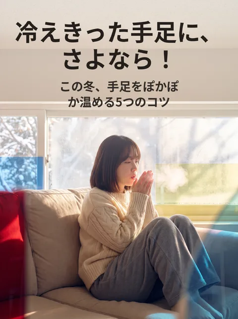 冬の手足の冷え対策