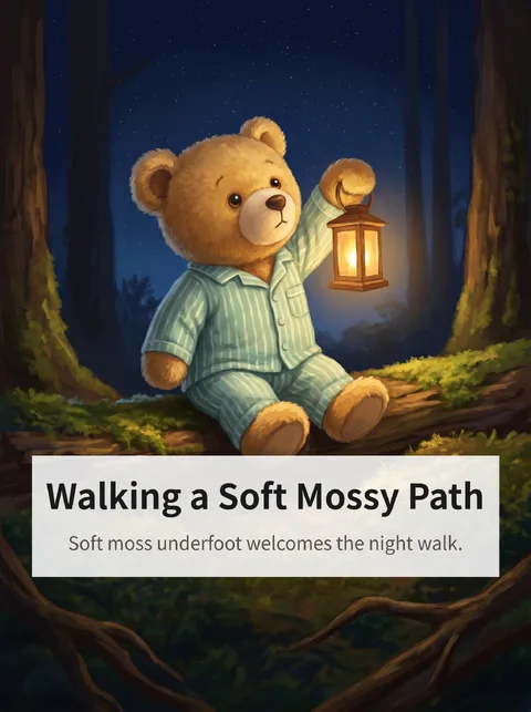 The Story of This Teddy Bear Setting Off to Count Stars at Night 2