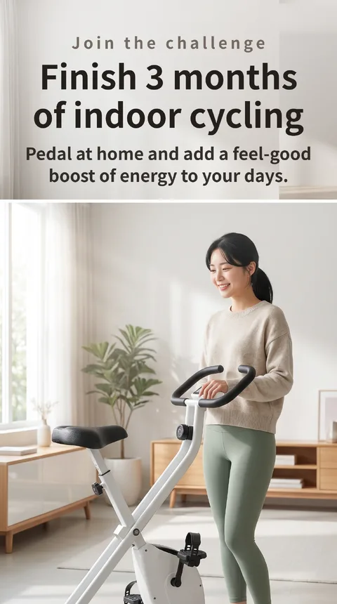 Indoor Cycling 3-Month Challenge: Now Recruiting