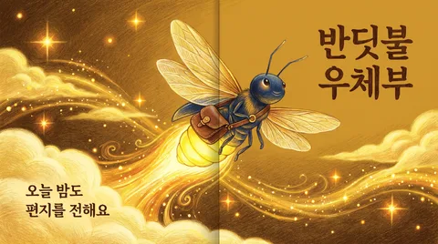 반딧불 우체부 그림책