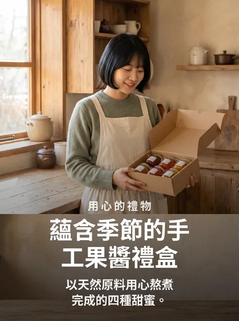 手工果醬4款禮盒型錄