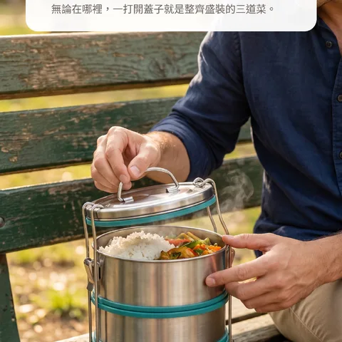 在戶外也能擺開吃的家常菜