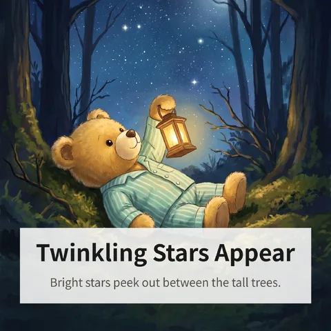 Twinkling Stars Appear