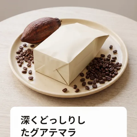 深くどっしりしたグアテマラ