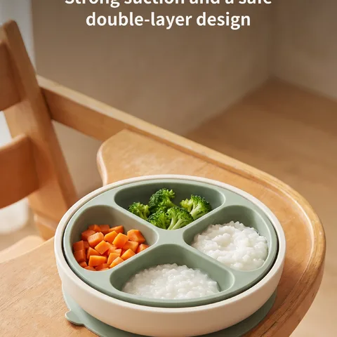 Baby's First Spill-Proof Plate