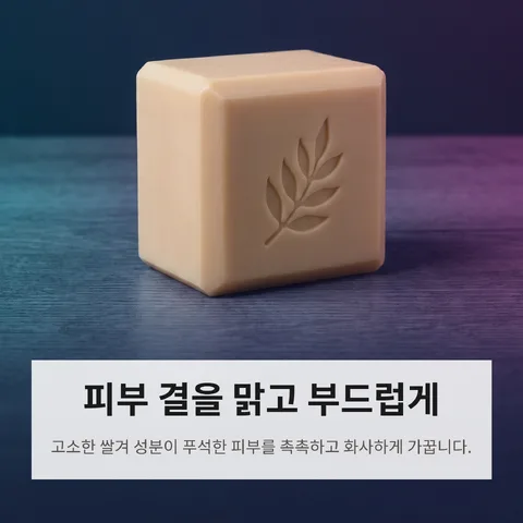 피부 결을 맑고 부드럽게