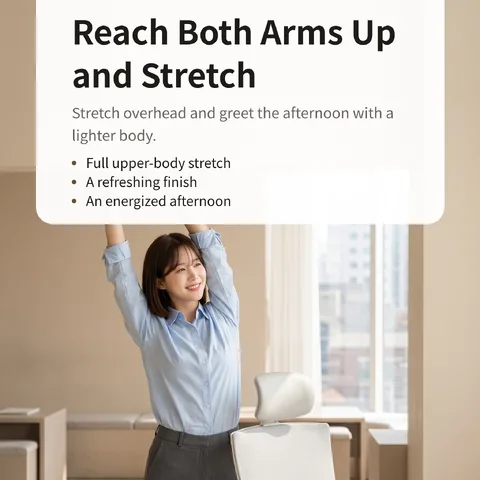 Reach Both Arms Up and Stretch