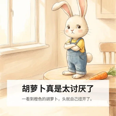 胡萝卜真是太讨厌了