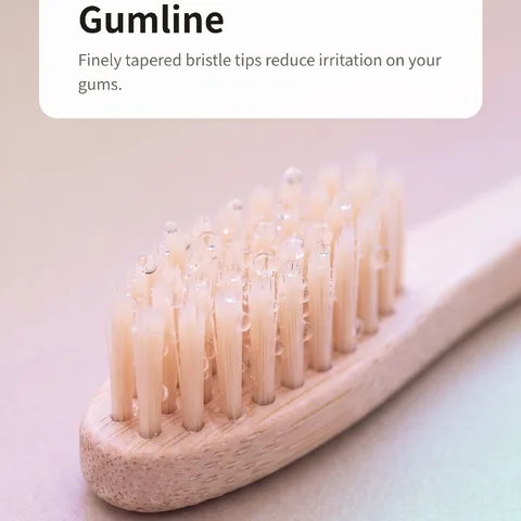 Fine Bristles That Gently Reach the Gumline