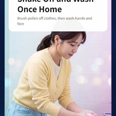 Shake Off and Wash Once Home
