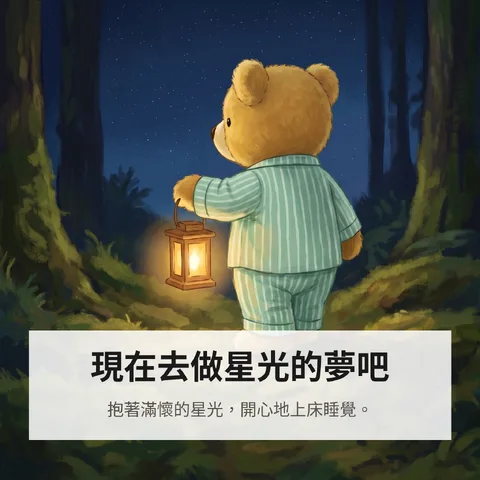 現在去做星光的夢吧