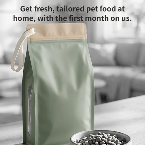 Pet food delivery, first month free