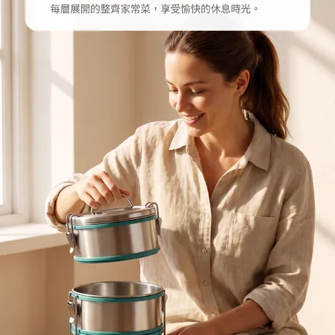 像剛煮好的飯一樣整齊的午餐