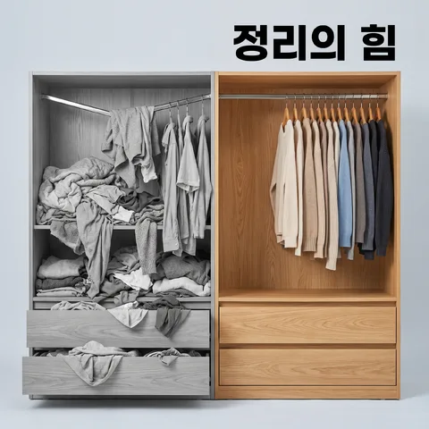 전은 흑백 후는 컬러 · 전후 그레이 · 전후 깔끔한 광고