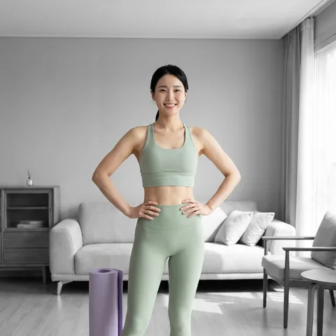 봄맞이 홈트 시작해요