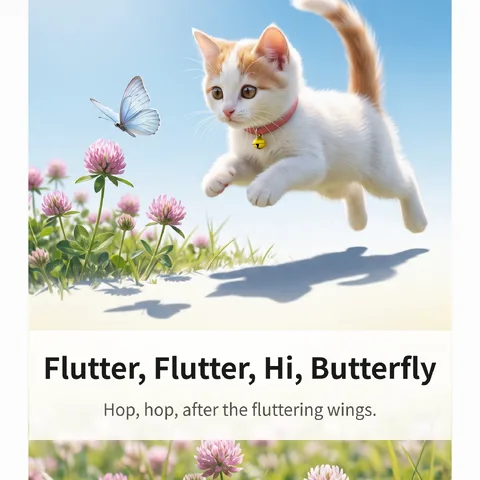 Flutter, Flutter, Hi, Butterfly