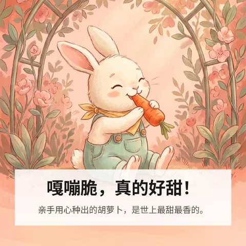嘎嘣脆，真的好甜！