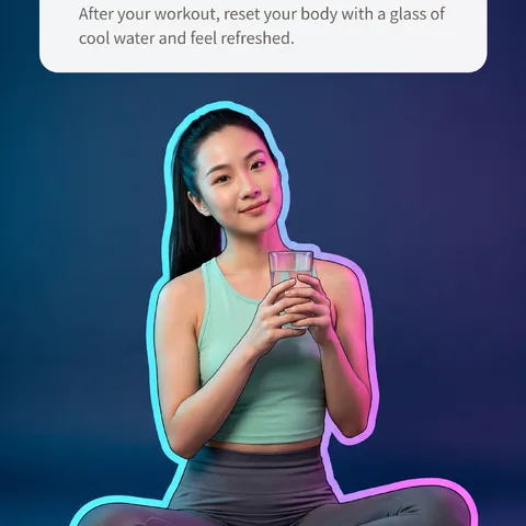 Clear Water After a Good Sweat