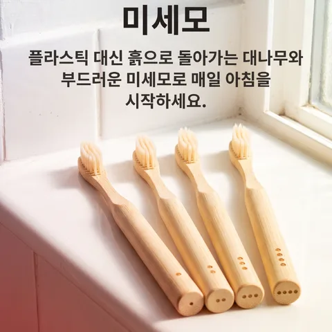 잇몸도 지구도 편안한 대나무 미세모