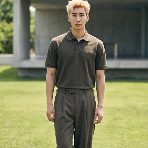 골프장 폴로셔츠