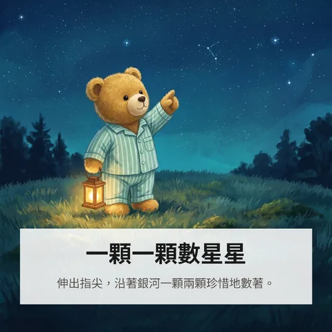 一顆一顆數星星