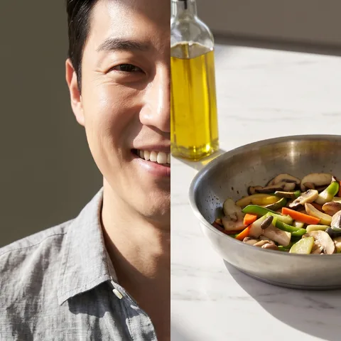 얼굴 좌 · 텍스트 우