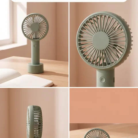 Turns into a Desk Fan with the Stand