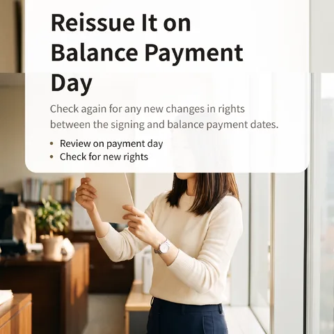 Reissue It on Balance Payment Day