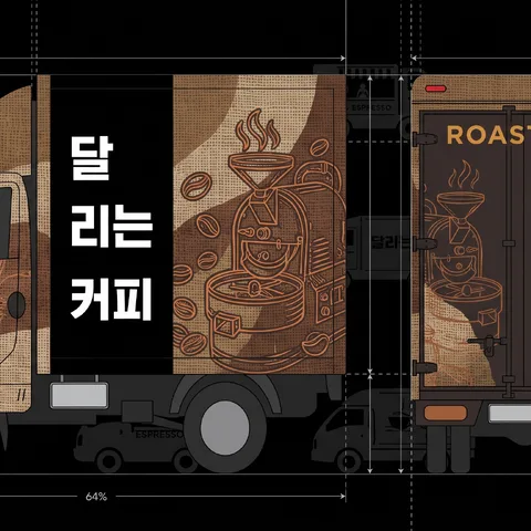 랩핑 전개도 템플릿 · 랩핑 블랙 매트 · 랩핑 벡터 도면