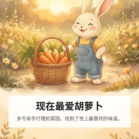 现在最爱胡萝卜