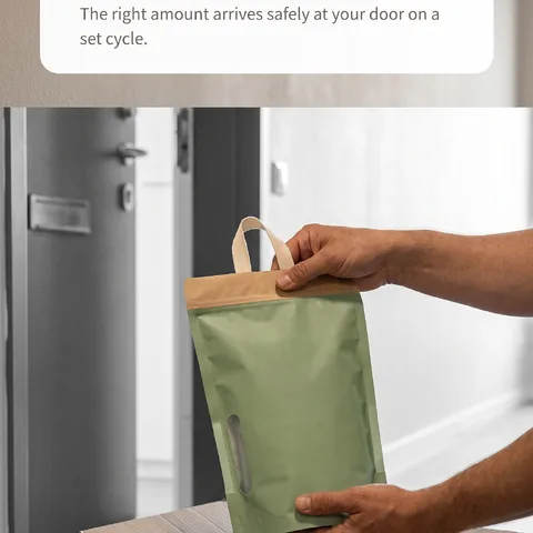 Arrives at your door on schedule